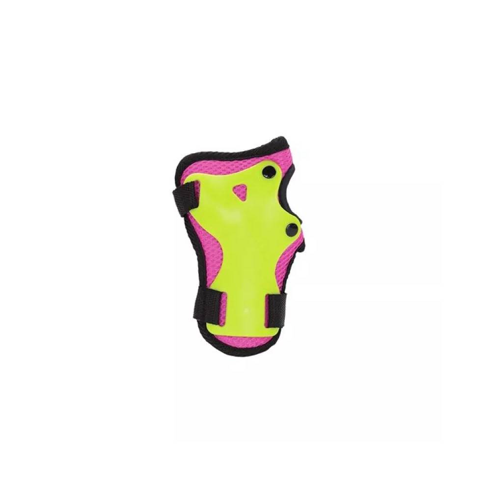 Apsaugų rinkinys Nils Extreme H320 pink-lime XL dydžio