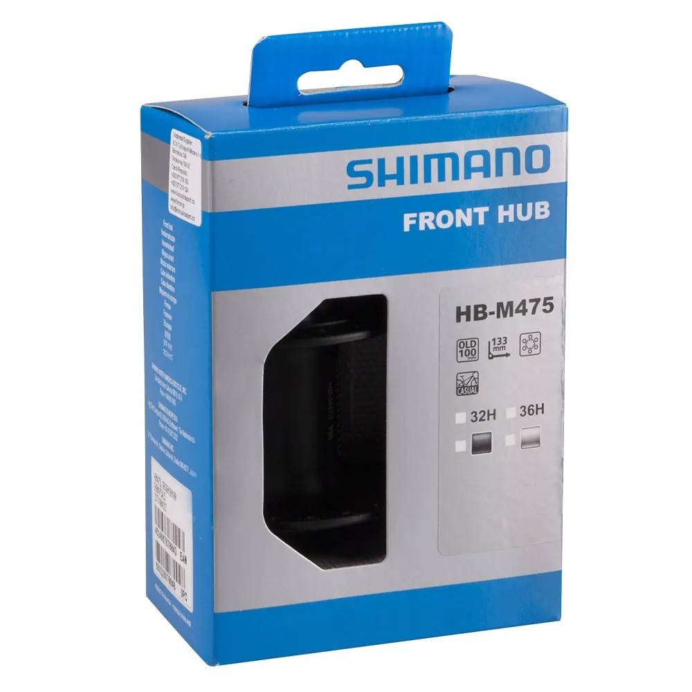 Stebulė priekInė Shimano HBT3000 V-brake 32H su greitveržle (juoda)