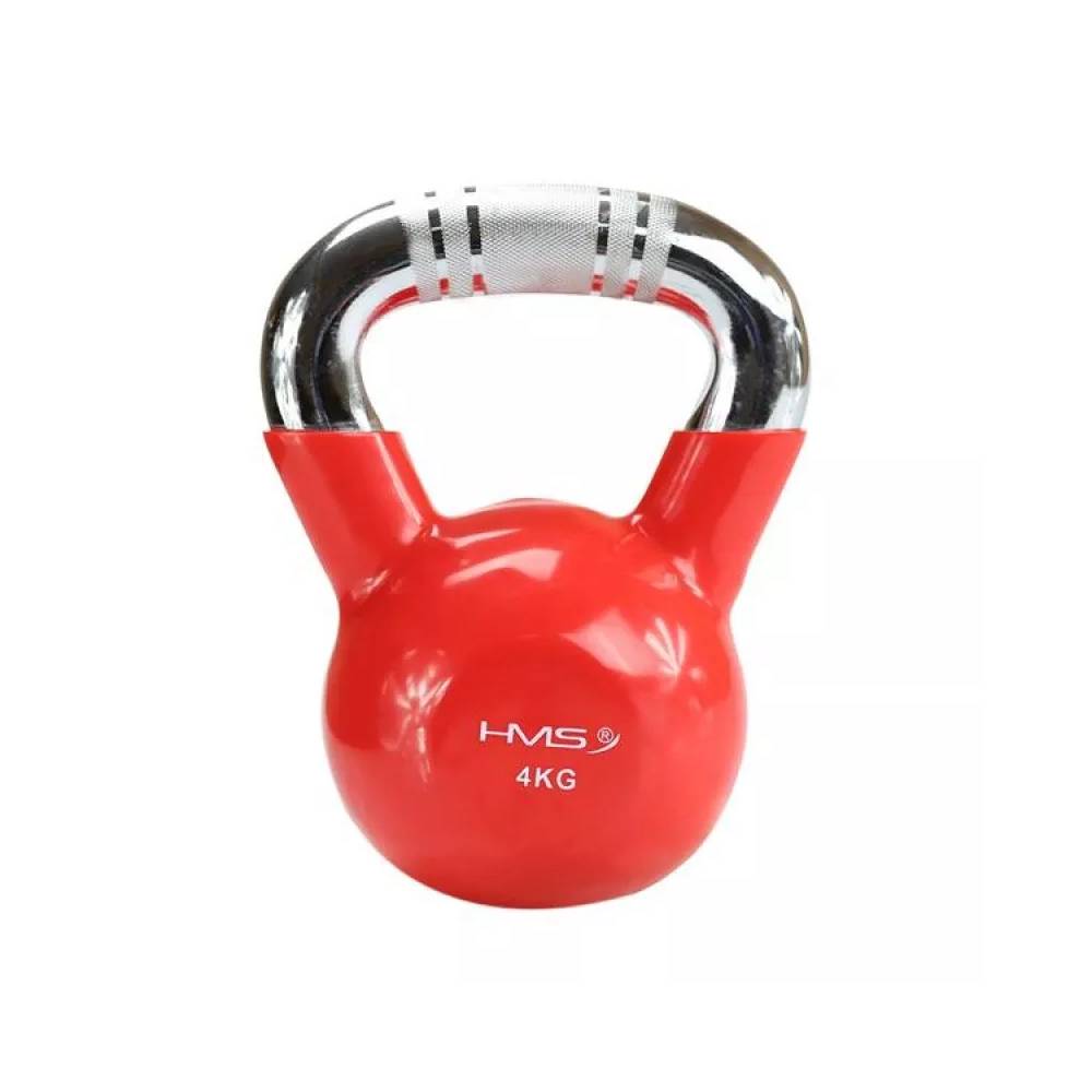 Kettlebell ketaus ketaus rankena su rakteliais HMS KTC10 RED