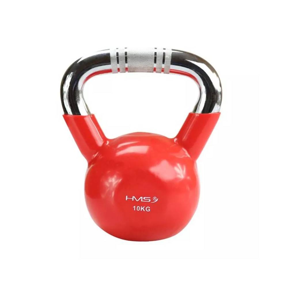 Kettlebell ketaus ketaus rankena su rakteliais HMS KTC10 RED