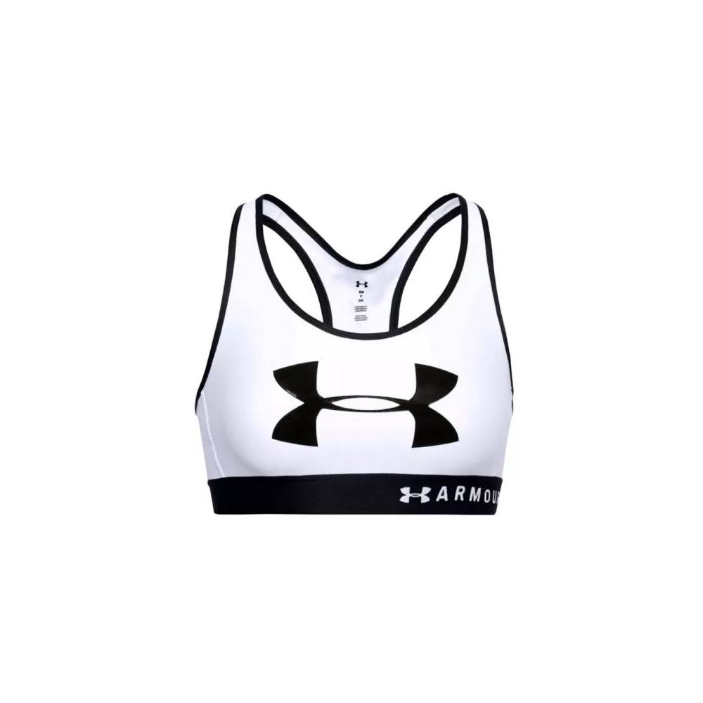 Under Armor Mid Keyhole Graphic Bra W 1344333-100