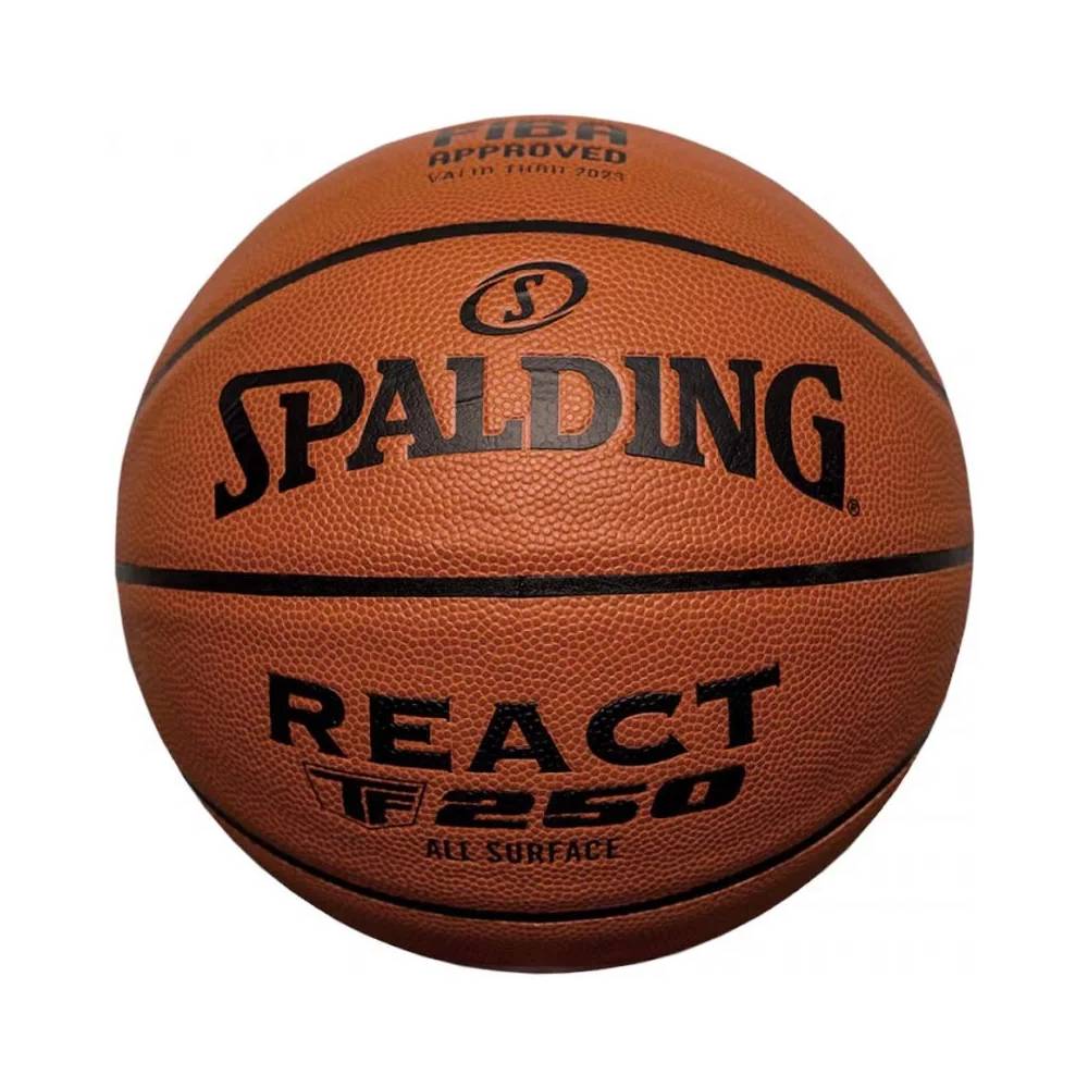 Krepšinio kamuolys Spalding React TF-250 Logo Fiba 76967Z