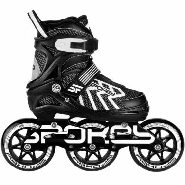 Inline riedučiai Spokey Khan Bk / Wh Jr 927032-927033