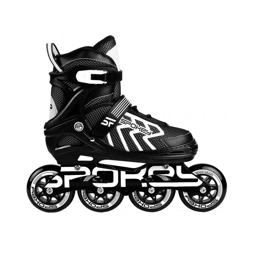 Inline riedučiai Spokey Khan Bk / Wh Jr 927032-927033