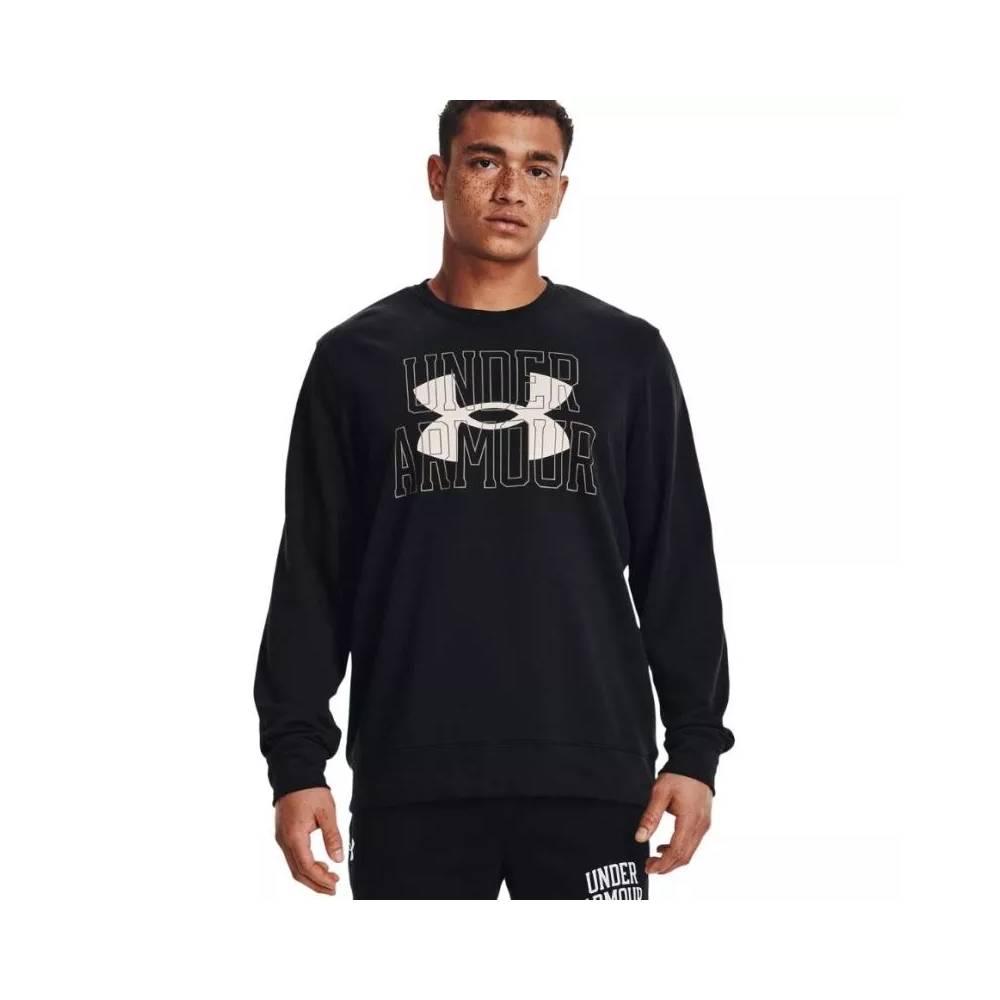 Under Armor UA Rival Terry Logo Crew M 1370391 001