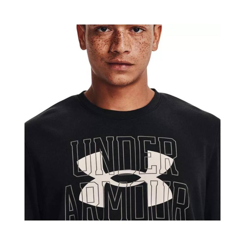 Under Armor UA Rival Terry Logo Crew M 1370391 001