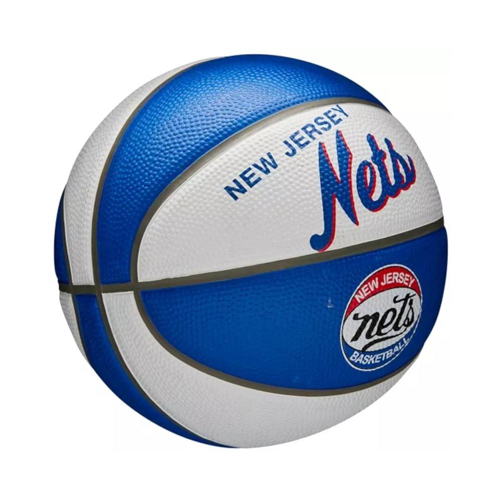 "Wilson NBA Team Retro Brooklyn Nets" mini kamuolys WTB3200XBBRO