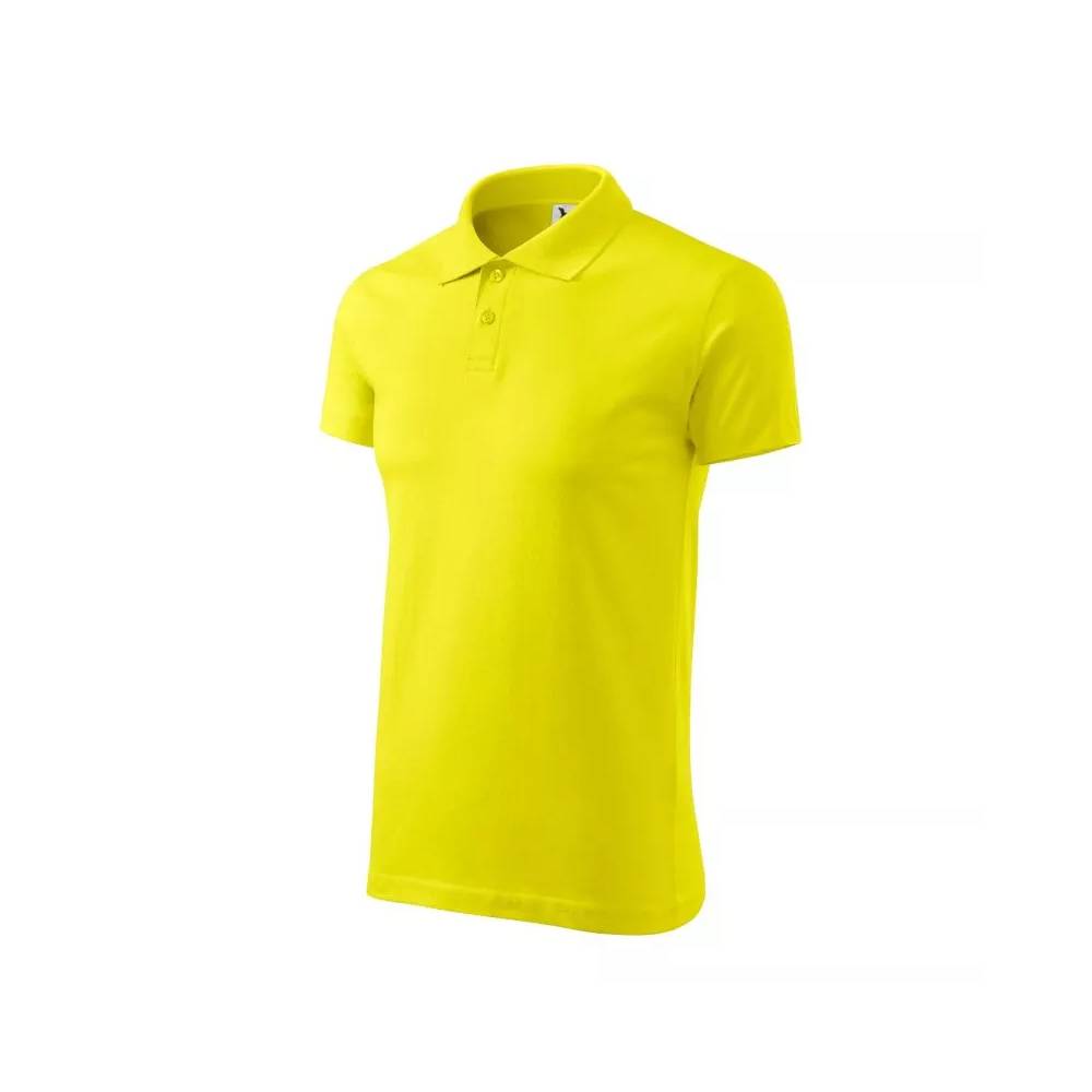 Malfini Single J. M MLI-20296 polo marškinėliai lemon