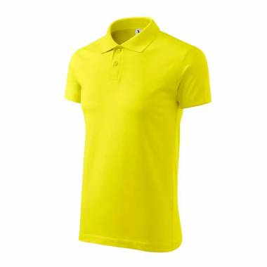 Malfini Single J. M MLI-20296 polo marškinėliai lemon