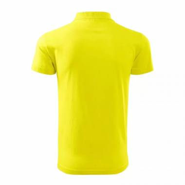 Malfini Single J. M MLI-20296 polo marškinėliai lemon