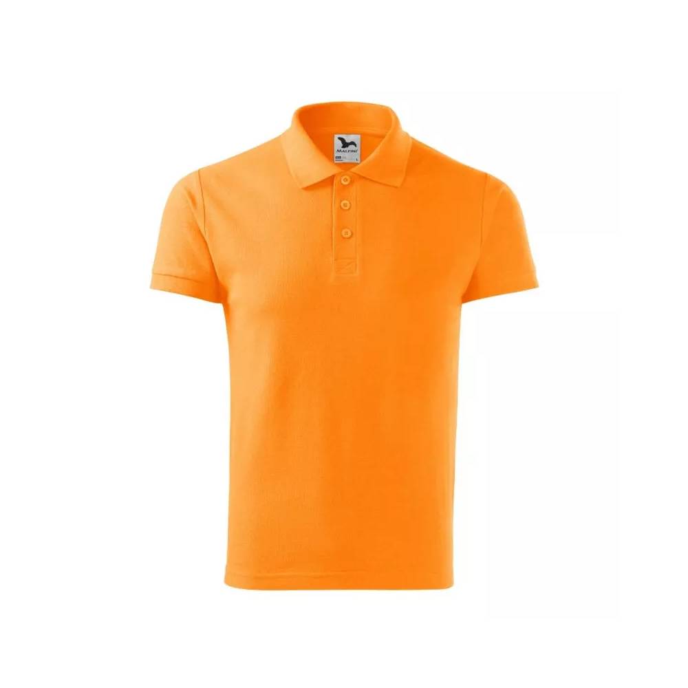 Polo marškinėliai Malfini Cotton M MLI-212A2 tangerine