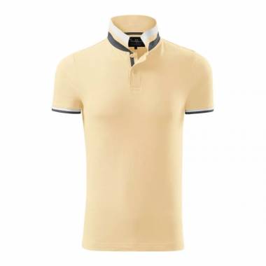 Malfini Collar Up M MLI-25685 burbono vanilės polo marškinėliai