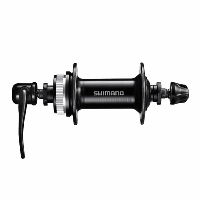 Priekinė stebulė SHIMANO Tourney TX505 32H diskiniam, su greitveržle