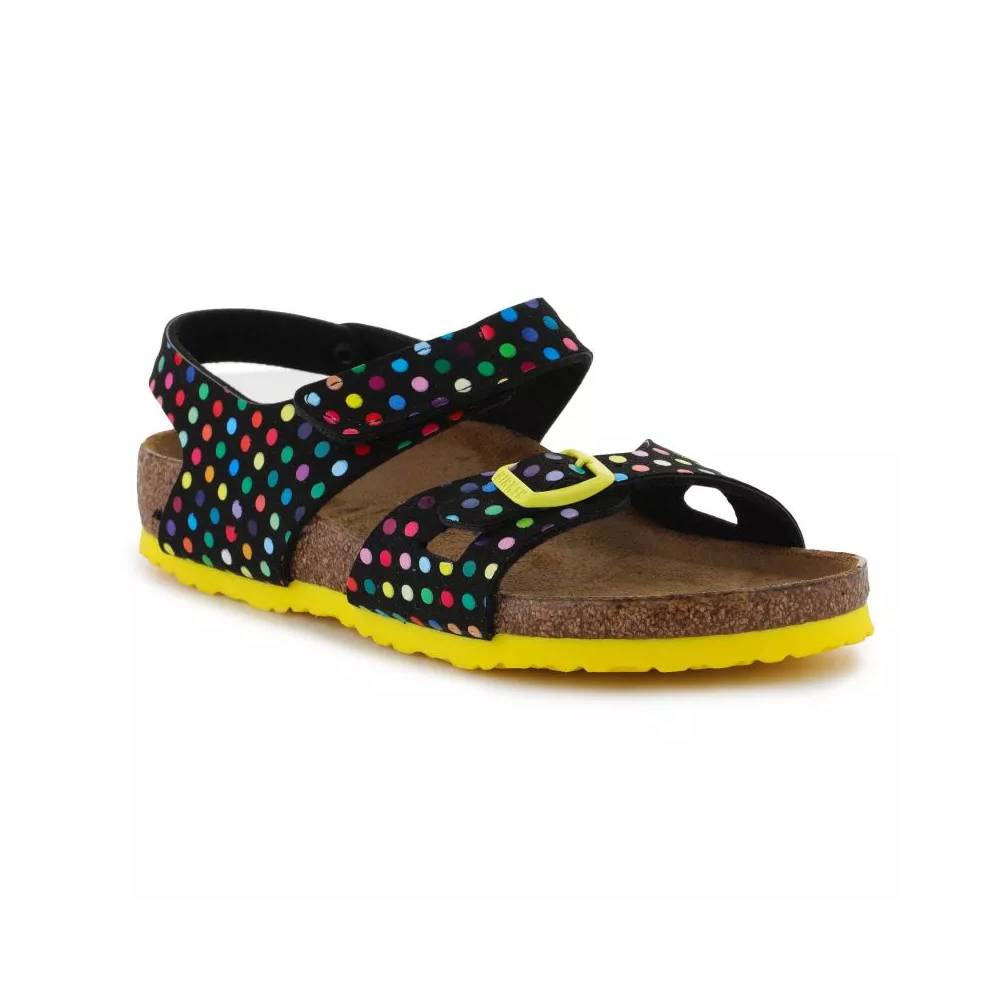 Birkenstock Colorado kniedės logotipas Digital Dots Black Jr Sandalai 1023611