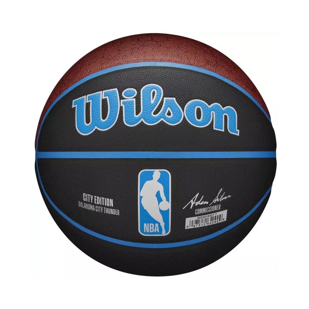 Wilson NBA Team City Collector Oklahoma City Thunder kamuolys WZ4016421ID krepšinis