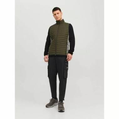 Jack & Jones Jjemulti Megztinis su apykakle ir rankovėmis M 12200684ROSIN