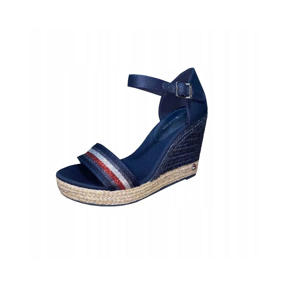 Tommy Hilfiger Grosgrain High Wedge Sandal W FW0FW05254