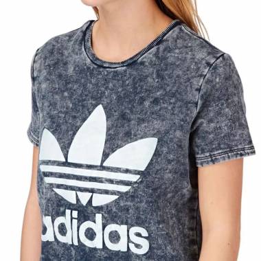 adidas Originals džinsinis trikotažinis marškinėlis W S19701