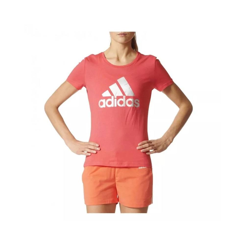 Adidas marškinėliai su folijos logotipu W BP8400