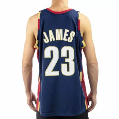 Mitchell &Ness Cleveland Cavaliers NBA Swingman marškinėliai Lebron James M SMJYGS18156-CCANAVY08LJA