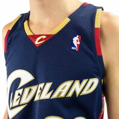 Mitchell &Ness Cleveland Cavaliers NBA Swingman marškinėliai Lebron James M SMJYGS18156-CCANAVY08LJA