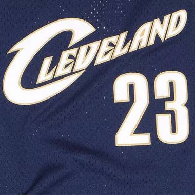 Mitchell &Ness Cleveland Cavaliers NBA Swingman marškinėliai Lebron James M SMJYGS18156-CCANAVY08LJA