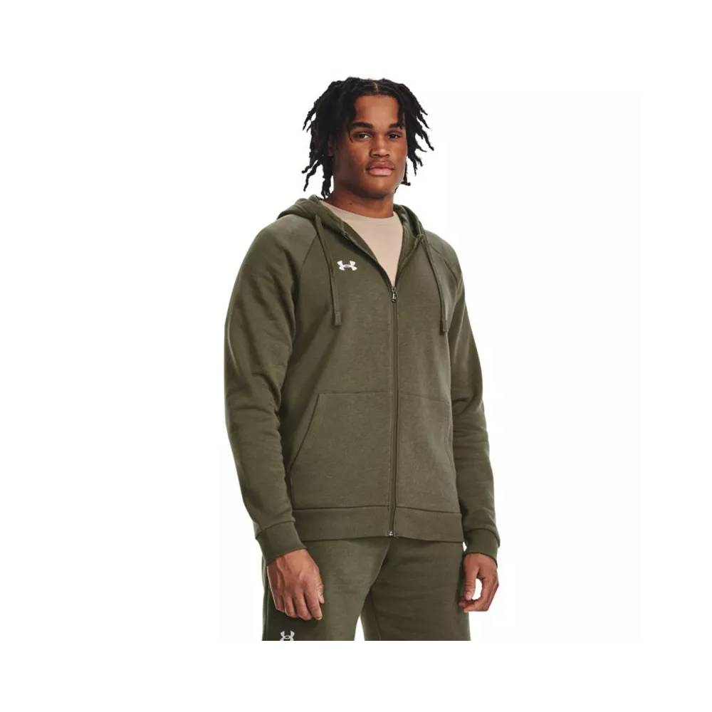 Under Armor Rival Fleece FZ Hoodie M 1379767 390