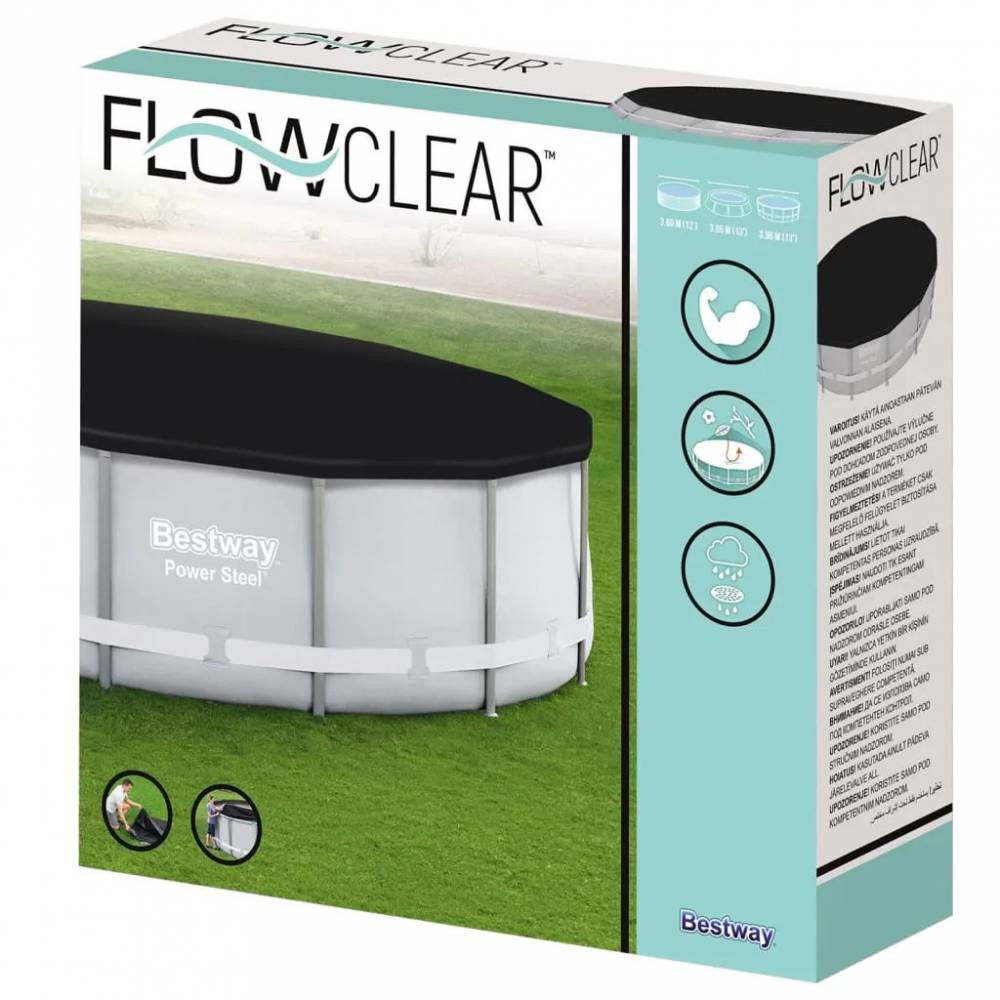 Bestway Flowclear Baseino uždangalas, 396cm