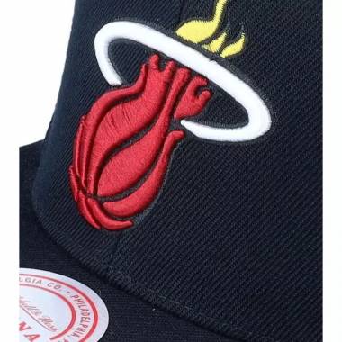 Mitchell & Ness NBA Miami Heat Top Spot Snapback Hwc Heat HHSS2976-MHEYYPPPBLCK