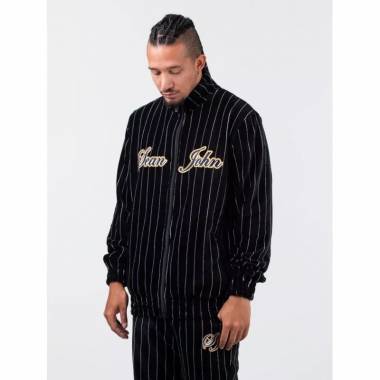 Sean John Vintage Pinstripe Velours Sportinė striukė M 6078109