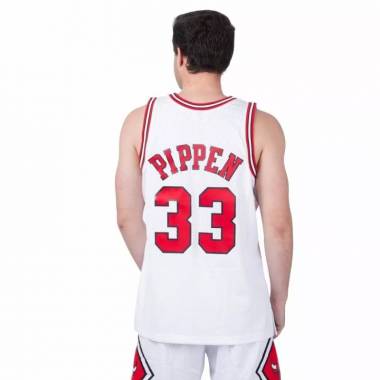 Mitchell & Ness Chicago Bulls NBA Home Swingman Jersey Bulls 97-98 Scottie Pippen M SMJYAC18054-CBUWHIT97SPI