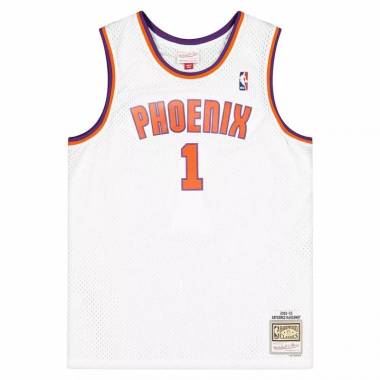 Mitchell & Ness Phoenix NBA alternatyvūs marškinėliai Suns 2002 Anfernee Hardaway M SMJY4443-PSU02AHAWHIT