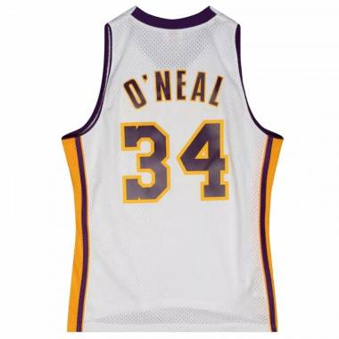 Mitchell & Ness Los Angeles Lakers NBA Shaquille O'Neal marškinėliai M SMJY4442-LAL02SONWHIT