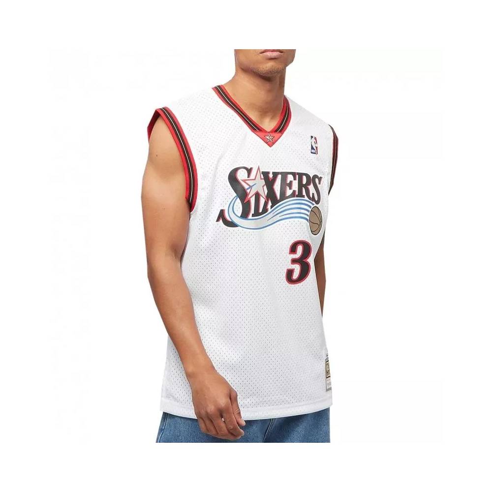 Mitchell & Ness NBA Swingman Home Jersey 76ERS 00 Allen Iverson M SMJYGS18200-P76WHIT00AIV