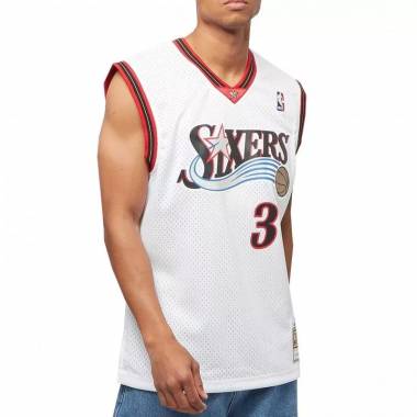 Mitchell & Ness NBA Swingman Home Jersey 76ERS 00 Allen Iverson M SMJYGS18200-P76WHIT00AIV