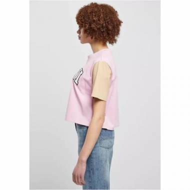 Karl Kani marškinėliai Serif Crop Block Tee W 6130859