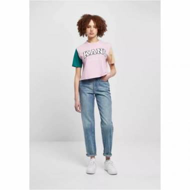 Karl Kani marškinėliai Serif Crop Block Tee W 6130859