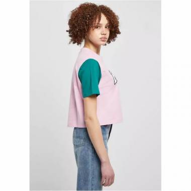 Karl Kani marškinėliai Serif Crop Block Tee W 6130859