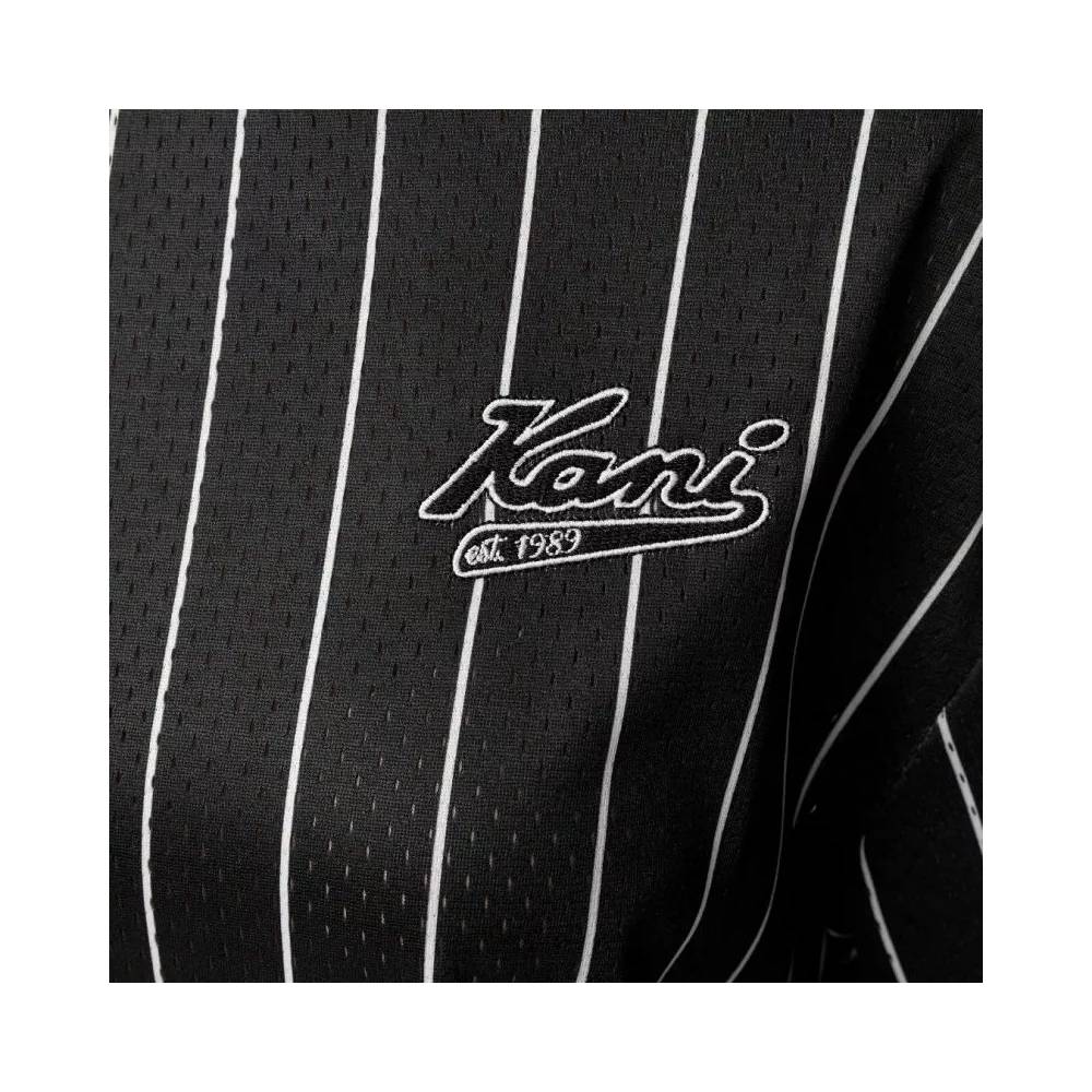 Karl Kani Chest Varsity Pinstripe Mesh Tee Light M 6038524