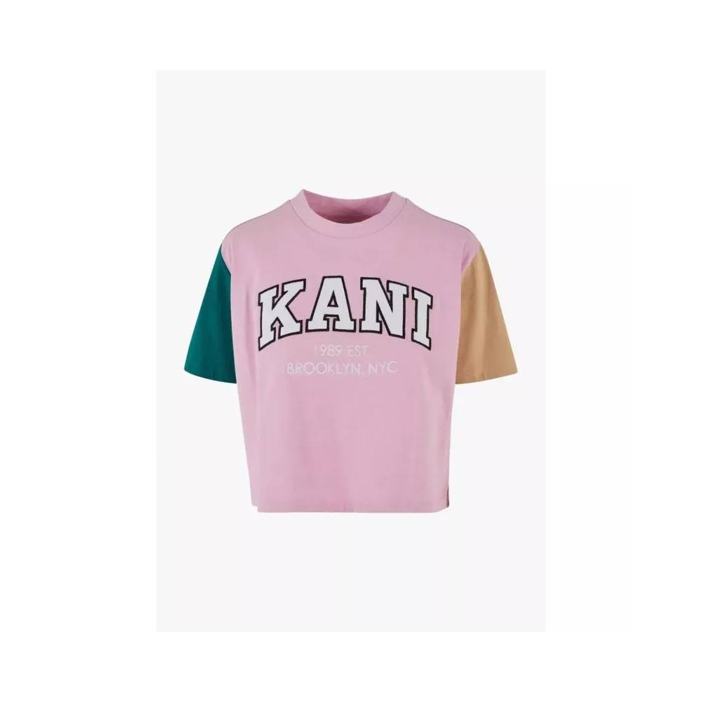 Karl Kani marškinėliai Serif Crop Block Tee W 6130859