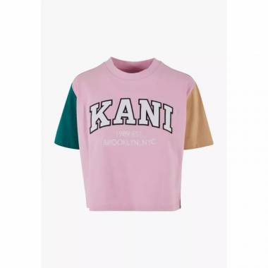 Karl Kani marškinėliai Serif Crop Block Tee W 6130859