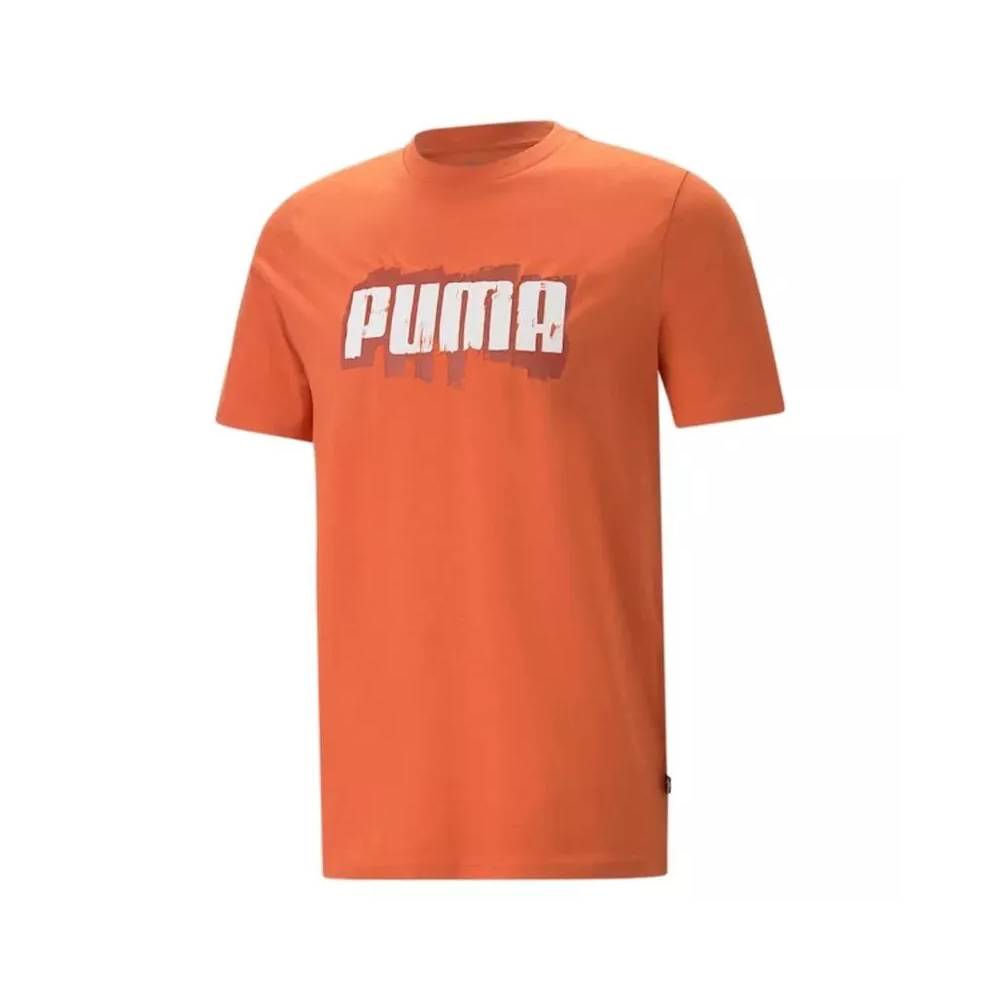 Puma marškinėliai su grafiniais užrašais M 674475 94