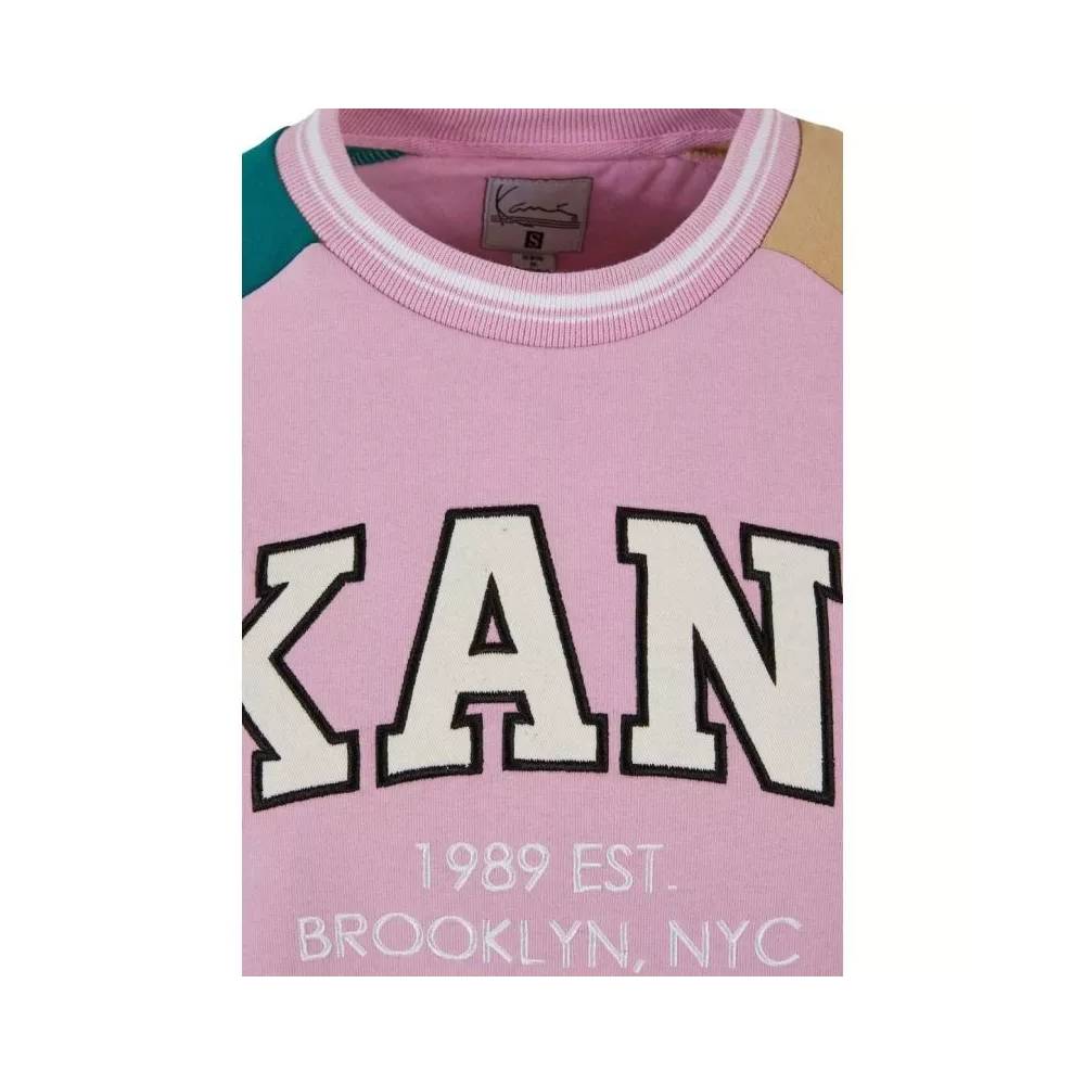 Karl Kani Serif Block College Crew Neck W 6120154