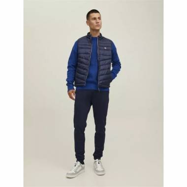 Jack & Jones JJHero Kūno liemenė su apykakle 12211790 Navy Blazer/Contrast