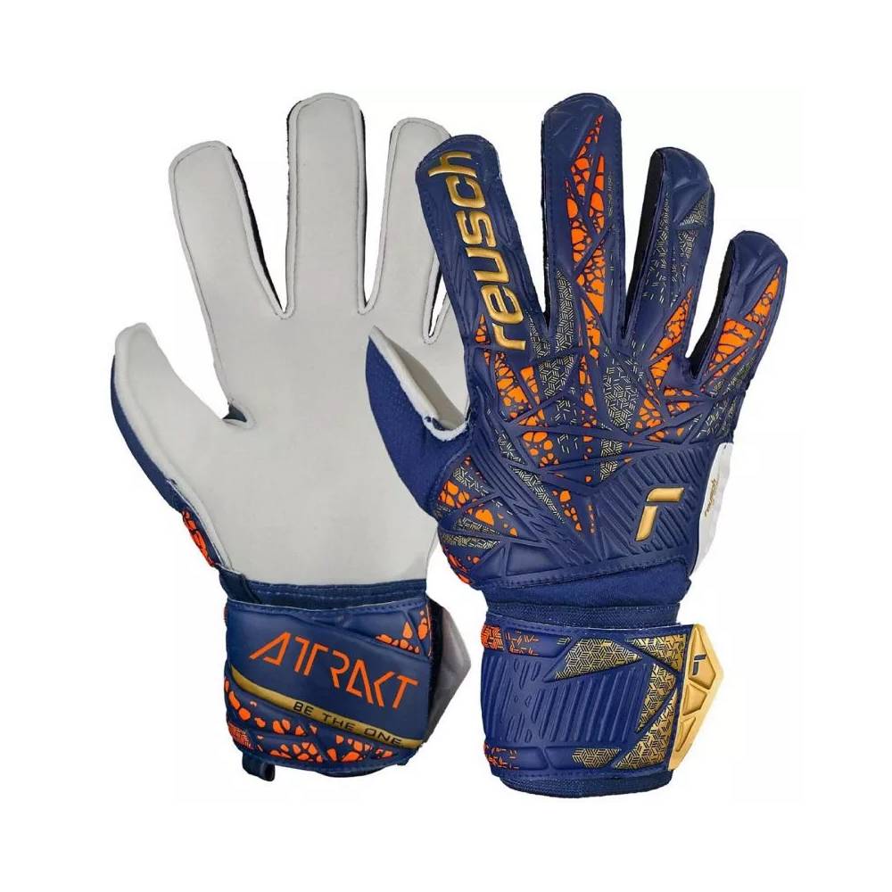 Reusch Attrakt Solid Jr 5472515 4410 vartininko pirštinės