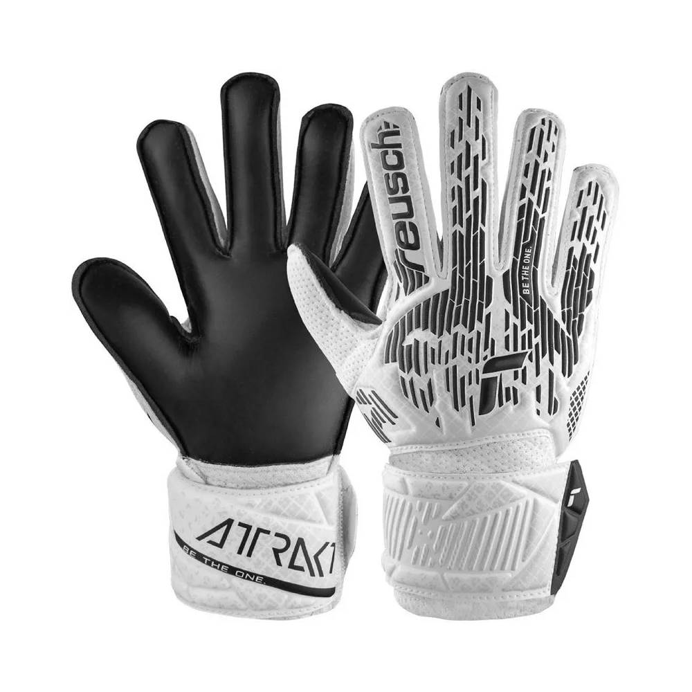 Reusch Attrakt Solid Jr 5472016 1101 vartininko pirštinės