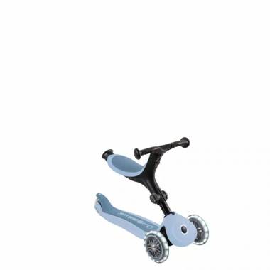 Paspirtukas su sėdyne Globber Go-Up Active Lights Ecologic Jr 745-501