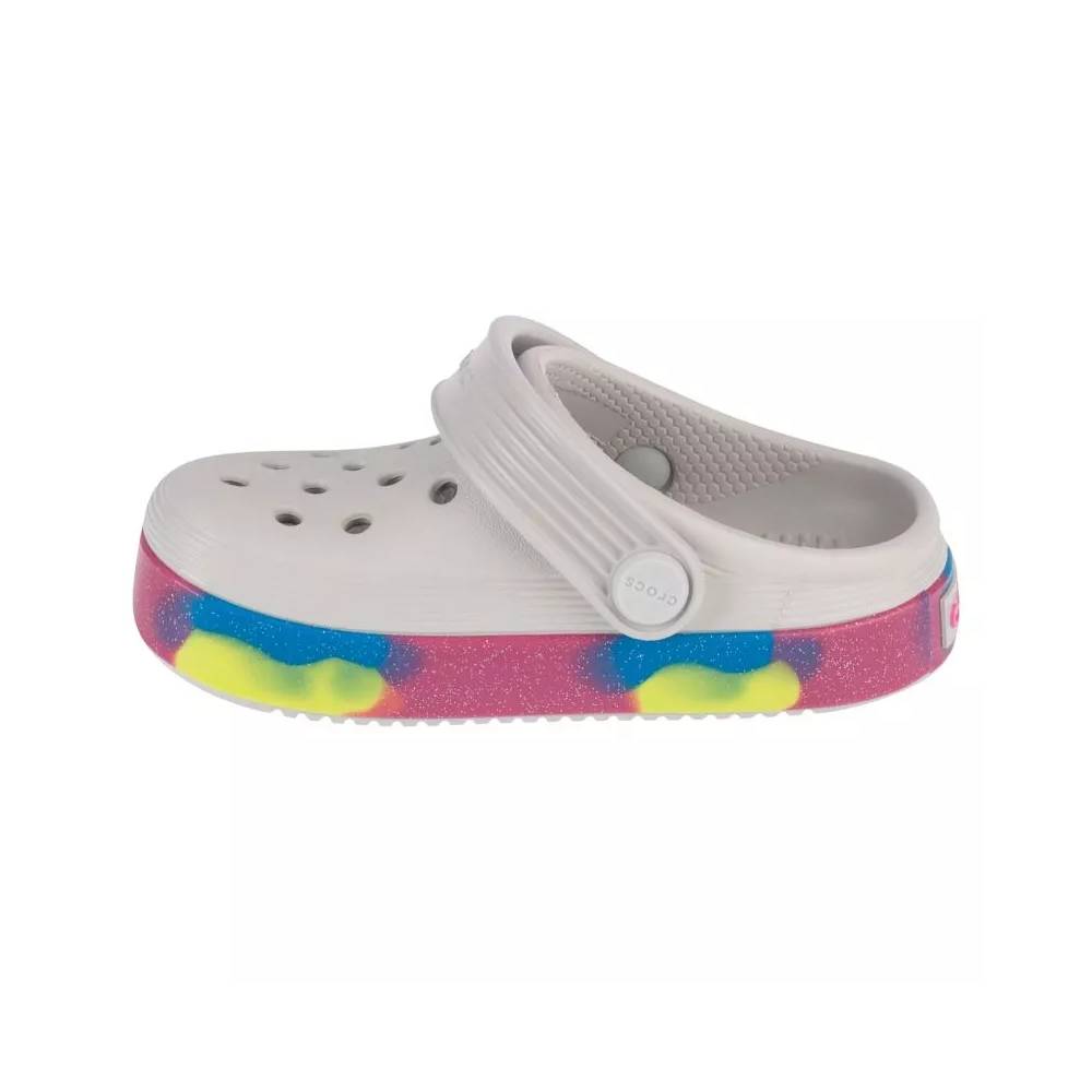 "Crocs Off Court Glitter Band Clog T Jr" 209717-1FS šlepetės