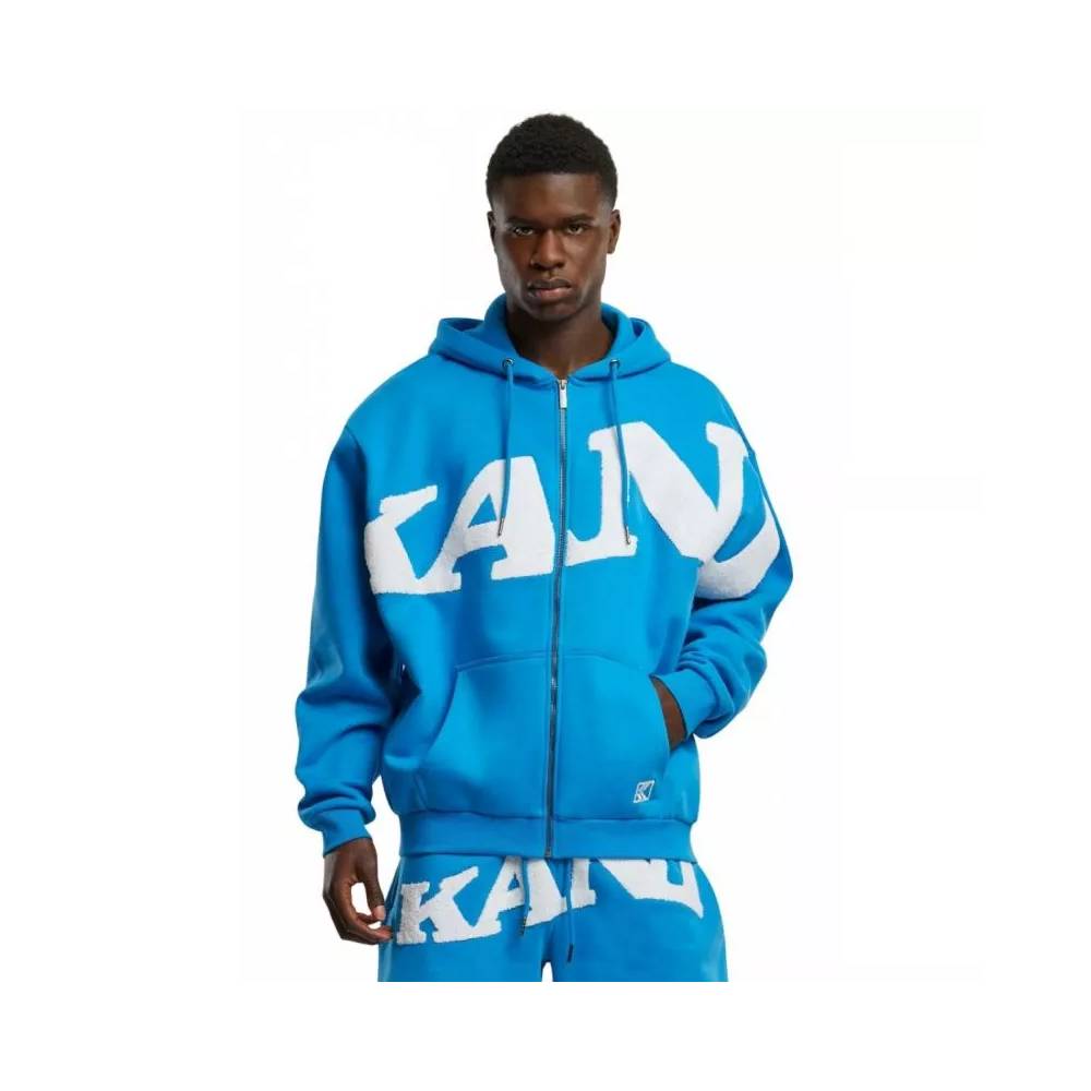 Karl Kani Wavy Retro Os Full Zip Hoodie M 6022340