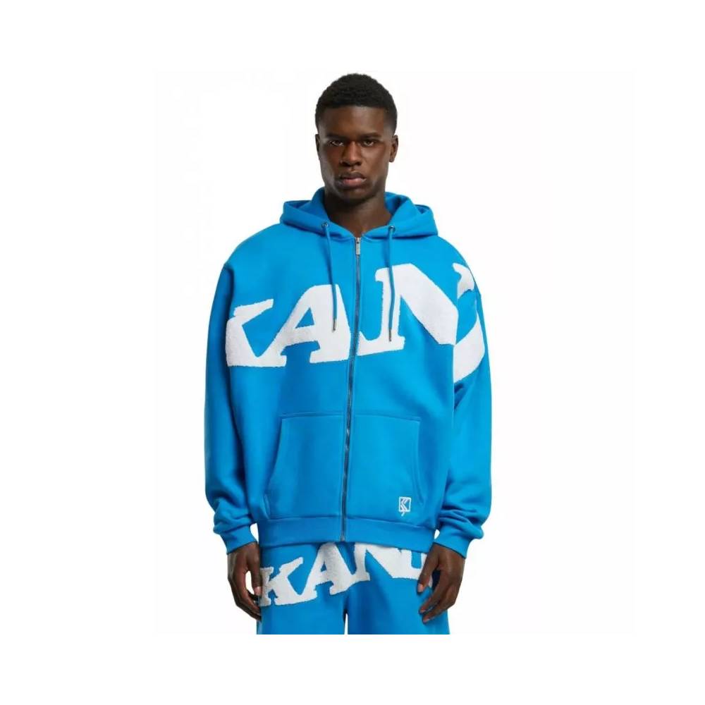 Karl Kani Wavy Retro Os Full Zip Hoodie M 6022340